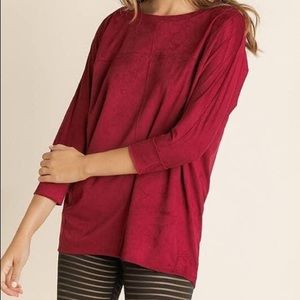 🛍Boutique Liquidation- Suede Top